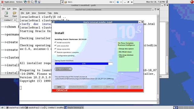 RAC Installation with OCFS2 смотреть онлайн