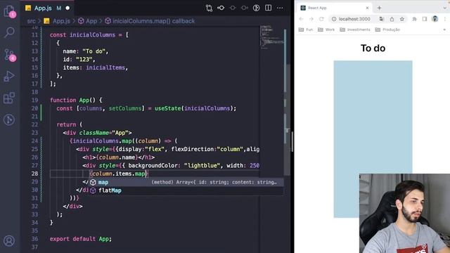 Animação de pegar e soltar os cards - Trello Clone 01 смотреть онлайн