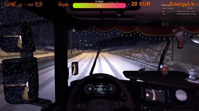 Рождественский ИВЕНТ по зимнему моду #EuroTruckSimulator2 [FullHD|Steam] #ProMods v.2.51 смотреть онлайн