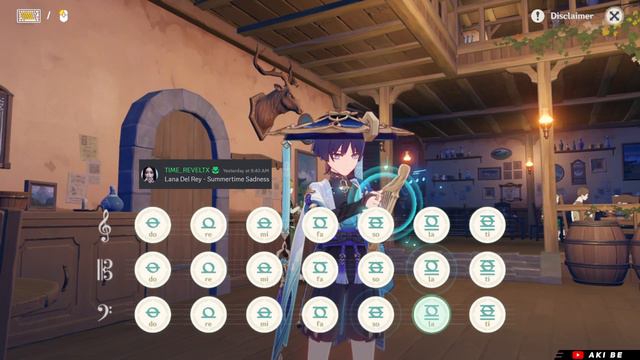 Lana Del Rey - Summertime Sadness [ Midi ] Windsong Lyre Cover【Genshin Impact】 смотреть онлайн