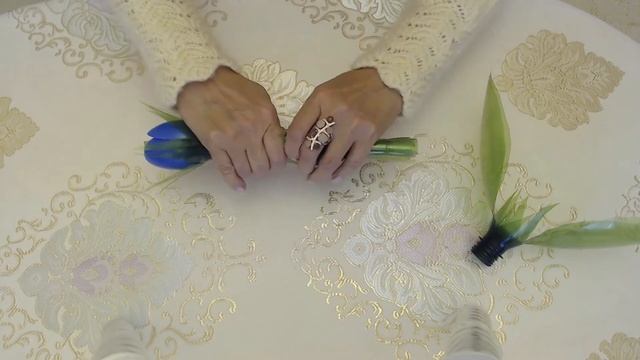 Мастер- класс. Синие тюльпаны из пластиковых бутылок и ложек смотреть онлайн