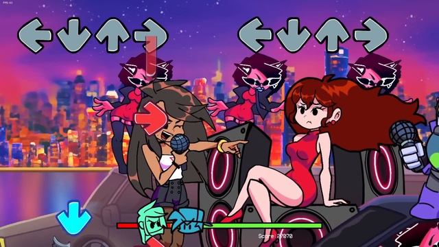 БЫВШАЯ БОЙФРЕНДА против ВСЕХ МОД FRIDAY NIGHT FUNKIN' fnf ОБНОВА ФНФ Фрайдей найт EX Girlfriend смотреть онлайн