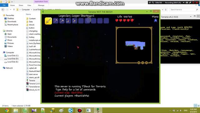 Terraria(Mỗi ngày một trick): tạo sever online part 2 #2 смотреть онлайн