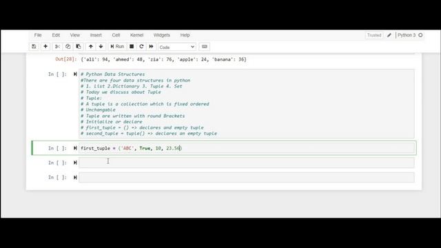 Python: Data Structures: List, Tuple, Dictionaries & Sets tutorial | Part 3 | Beginners Urdu | Hind смотреть онлайн