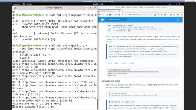 Instalando git y docker en ubuntu 20.04 смотреть онлайн