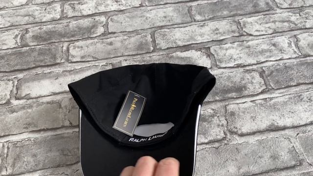 Кепка Ralph Lauren чёрная смотреть онлайн