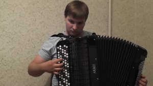 И. С. Бах на баяне Прелюдия и фуга ре мажор