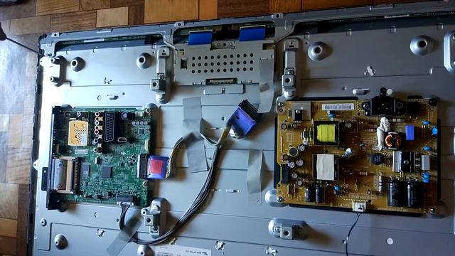 Как самостоятельно заменить led подсветку на жк телевизоре. Доработка блока питания. смотреть онлайн