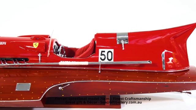 Seacraft Gallery - Ferrari Arno XI Hydroplane 70cm Model Boat смотреть онлайн
