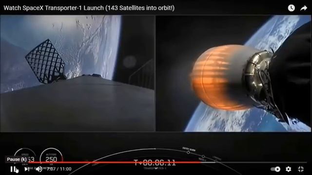 Large object found on spacex first stage booster re entry смотреть онлайн