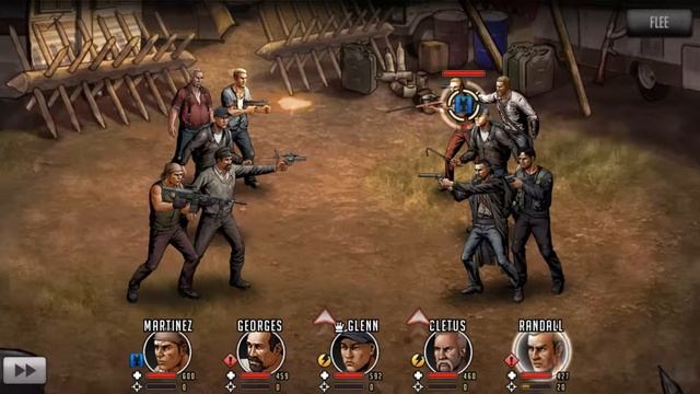 Walking dead - road to survival gameplay RPG смотреть онлайн