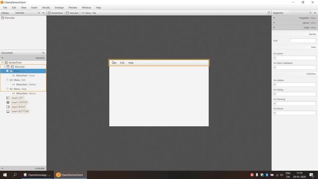 JavaFX and Charts - 02 - Creating UI with FXML and Scenebuilder смотреть онлайн