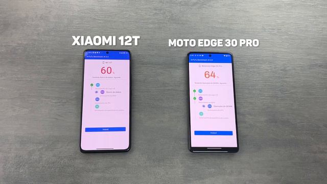 Xiaomi 12T VS Moto EDGE 30 PRO - First ANTUTU TEST смотреть онлайн