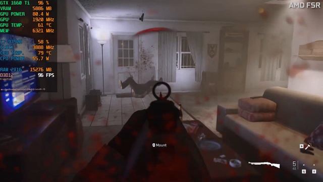 GTX 1660 Ti - COD Modern Warfare 2 Campaign FSR, NIS & Native - Max settings 1080p смотреть онлайн