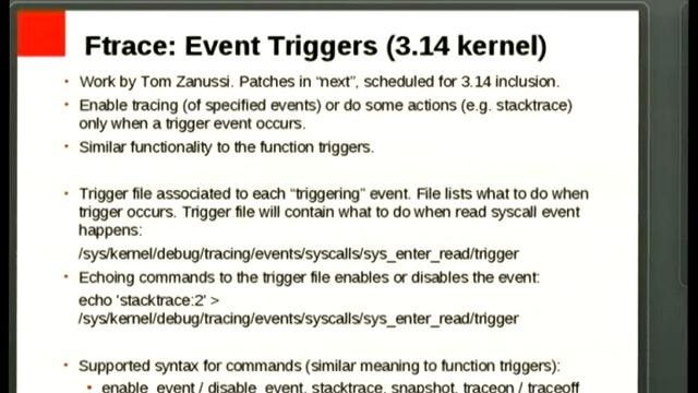 Current Status of Linux Tracing [linux.conf.au 2014] смотреть онлайн
