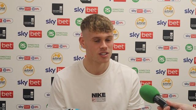 Press Conference | Lewis Cass enjoying his football and development at Port Vale смотреть онлайн