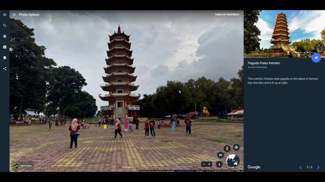 Exploring Ancient Palembang, South Sumatra, Indonesia In Google Earth