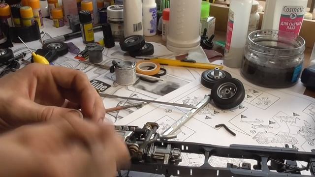 "Реактивный Актрос" Часть-7. Установка ДВС. (Стендовый моделизм) смотреть онлайн