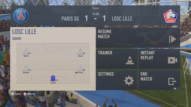 FIFA 23 VOLTA Football, PSG vs LOSC LILLE gameplay, ps5, 4k смотреть онлайн