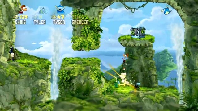 Rayman Origins [4P] - Episode 02 смотреть онлайн