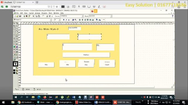 ORACLE Training Forms Create SQL systex Class 5 Easy Solution смотреть онлайн
