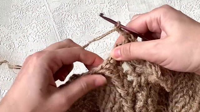 Бесплатный МК ковер из джута Улита 29 ряд. Free master class carpet made of jute Julitta 29 row смотреть онлайн
