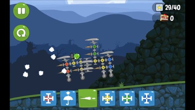 Engineless Flying Car in Bad Piggies смотреть онлайн