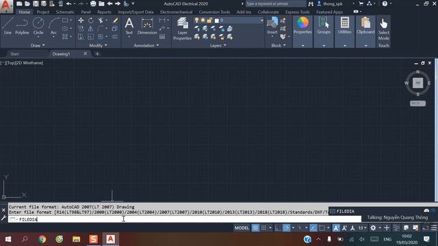 AUTOCAD ELECTRICAL 2020 - FIX LỖI KHÔNG HIỂN THỊ HỘP THOẠI NEW/OPEN/SAVE AS смотреть онлайн