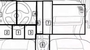 Hyundai Getz  2005 05 2010 12 Diagnostic Obd Port Connector Socket Location Obd2 Dlc Data Link 652