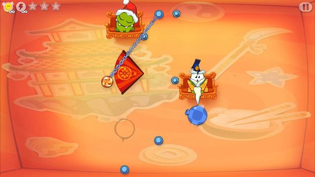 Cut The Rope: Time Travel - Level 9-6 [Asian Dynasty] 3 Stars Walkthrough