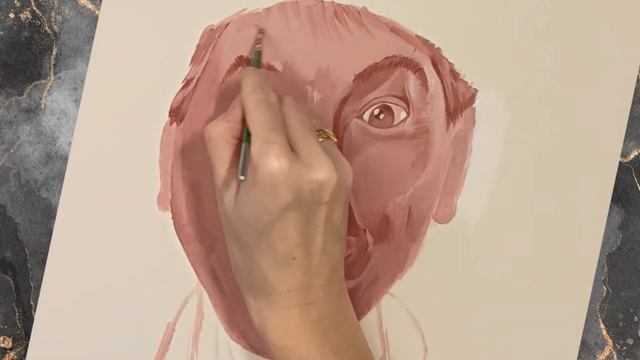 Акриловая живопись: 7 часов работы в 3-х минутах (Трус из к/ф "Самогонщики") смотреть онлайн