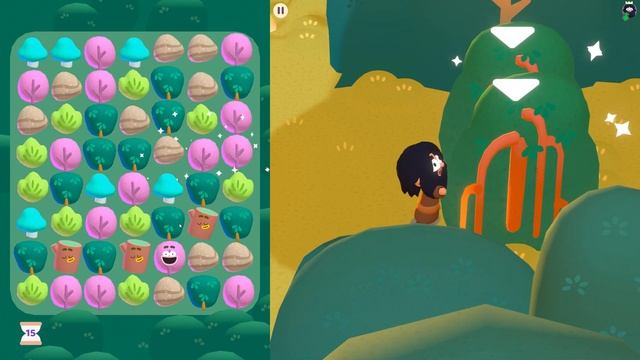 БАРХАТНЫЕ МАГИ - БИТВА С КАМНЕМ ♦ Puzzle Wizards смотреть онлайн