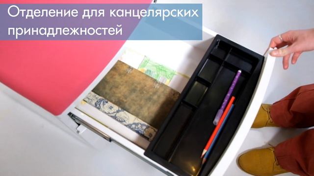 TCT NANOTEC ТУМБА с сидением 3 ящика смотреть онлайн