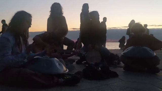 Soul Collision - Gathering Consciousness - Handpan, Cajon, Djembe, Guitar смотреть онлайн