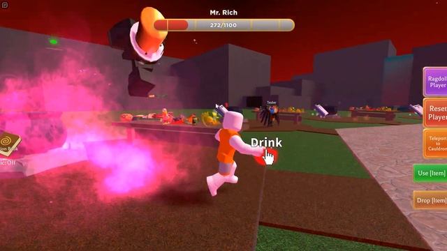 Wacky Wizards Как получить деньги, глаз циклопа и босс Mr. Rich Гоблин Игра волшебники зелья Roblo смотреть онлайн