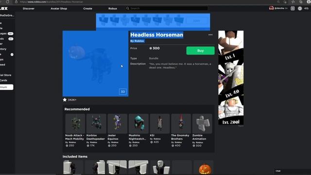 But If You Close Your Eyes Roblox Headless Horseman смотреть онлайн