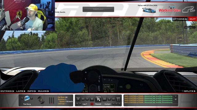 Watkins Glen Track Guide for Ferrari GT3 Challenge Series смотреть онлайн