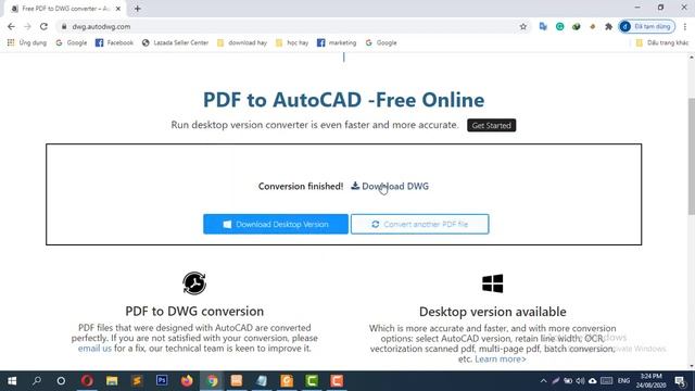 Convert PDF to AutoCad No Need Software - Chuyển File PDF Sang Autocad Không cần dùng Phần Mềm смотреть онлайн