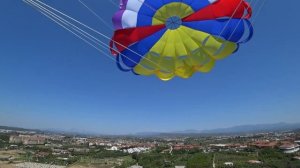 Полет на Парашюте Parasailing С Женой и 3хЛетней Дочкой