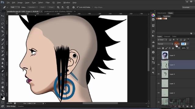 Cartoon Effect — Photoshop Tutorial #2 смотреть онлайн