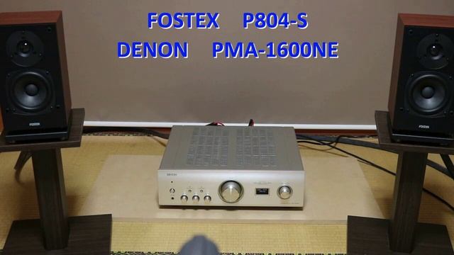 JBL　FOSTEX　DALI　YAMAHA　の　４スピーカーをDENONで聴く смотреть онлайн