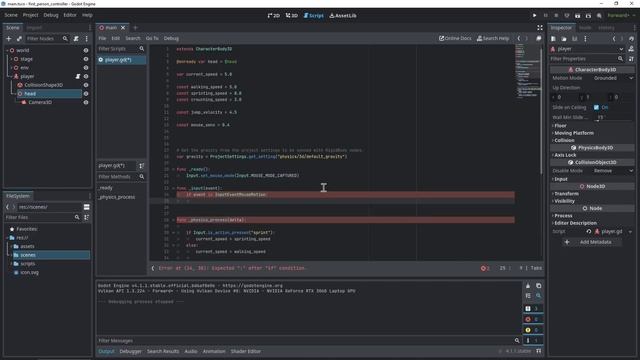 Godot 4.X : Ultimate First Person Controller Tutorial ( 2023 ) смотреть онлайн