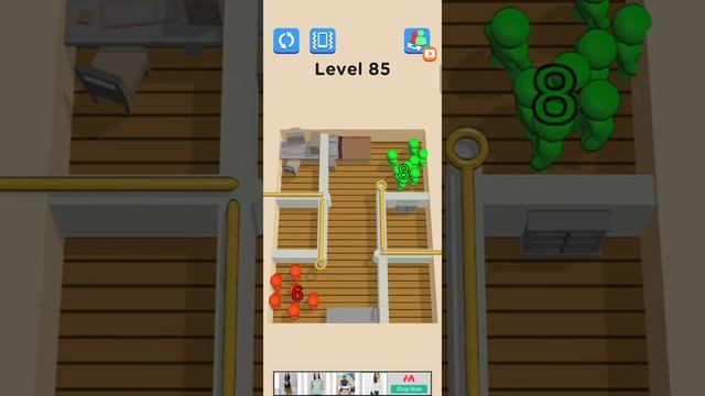 crew tactics puzzle game playing 75to100 level's смотреть онлайн