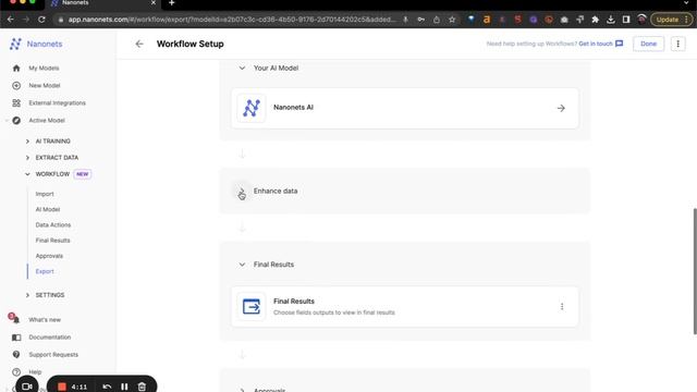 Building an automated bank statement to JSON workflow with Nanonets смотреть онлайн