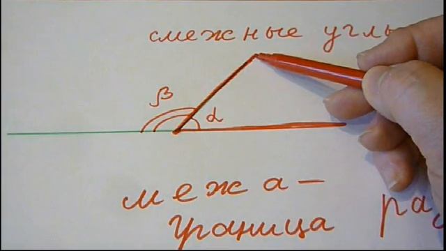 Смежные углы. Что нужно знать, чтобы решать задачи по геометрии? Геометрия 7 класс Математика смотреть онлайн