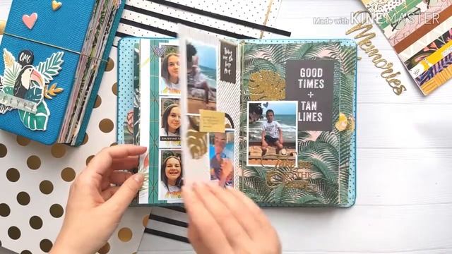 Обзор нового тревелбука/ путешествие в Испанию/ Traveler's Notebook / Мидори / скрапбукинг