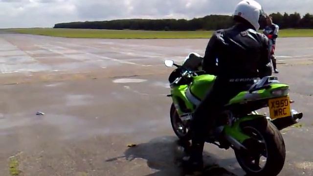 ZX9R Top Speed Test