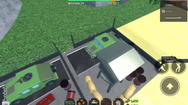 Саша проходит карту Paradoxum Games (Tower Defense Simulator) в Roblox