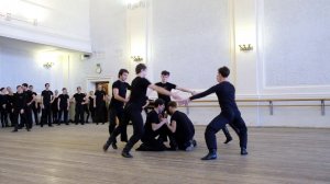 Фрагменты репетиции. На катке, Ночь на Лысой горе, Класс-концерт. Балет Игоря Моисеева