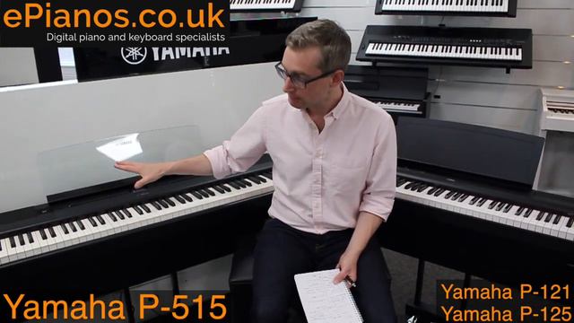 Yamaha P515 Vs P125/P121 Piano Comparison Review